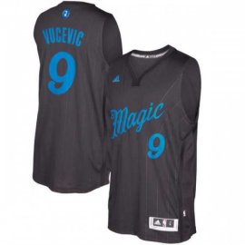 Mens Orlando Magic #9 Nikola Vucevic Black 2016 Christmas Day NBA Swingman Jersey