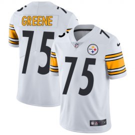 Nike Pittsburgh Steelers #75 Joe Greene White Mens Stitched NFL Vapor Untouchable Limited Jersey