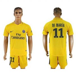 Paris Saint-Germain #11 Di Maria Away Soccer Club Jersey