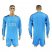 Leicester City Blank Light Blue Goalkeeper Long Sleeves Soccer Club Jersey