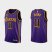 Los Angeles Los Angeles Lakers #11 Malik Monk Purple Mens Nike NBA 2022-23 Statement Edition Jersey Mens
