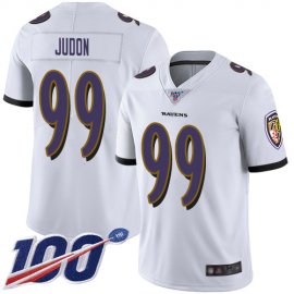 Nike Baltimore Ravens #99 Matthew Judon White Youth Stitched NFL 100th Season Vapor Untouchable Limited Jersey
