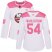 Adidas New York Islanders #54 Oliver Wahlstrom White/Pink Authentic Fashion Womens Stitched NHL Jersey