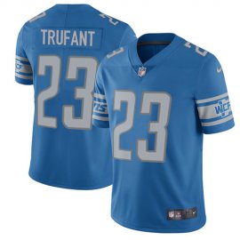 Nike Detroit Lions #23 Desmond Trufant Blue Team Color Mens Stitched NFL Vapor Untouchable Limited Jersey