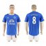 Everton #8 Oviedo Home Soccer Club Jersey