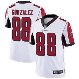 Nike Atlanta Falcons #88 Tony Gonzalez White Mens Stitched NFL Vapor Untouchable Limited Jersey