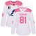 Adidas Tampa Bay Lightning #81 Erik Cernak White/Pink 2022 Stanley Cup Final Patch Authentic Fashion Womens Stitched NHL Jersey Womens