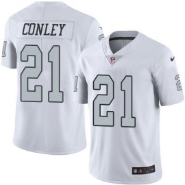 Nike Las Vegas Raiders #21 Gareon Conley White Mens Stitched NFL Limited Rush Jersey