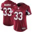 Nike Arizona Cardinals #33 Byron Murphy Red Team Color Womens Stitched NFL Vapor Untouchable Limited Jersey