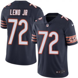 Nike Chicago Bears #72 Charles Leno Jr Navy Blue Team Color Mens Stitched NFL Vapor Untouchable Limited Jersey