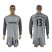 Manchester City #13 Caballero Grey Goalkeeper Long Sleeves Soccer Club Jersey