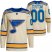 St. Louis Blues Custom Mens Adidas 2022 Winter Classic NHL Authentic Jersey Cream