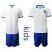 Brazil Blank White Kid Soccer Country Jersey