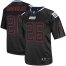 Nike New York Giants #26 Saquon Barkley Lights Out Black Mens Stitched NFL Elite Jersey