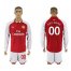 Arsenal Personalized Home Long Sleeves Soccer Club Jersey