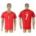 Portugal #7 Figo Home Soccer Country Jersey