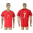 Portugal #7 Figo Home Soccer Country Jersey
