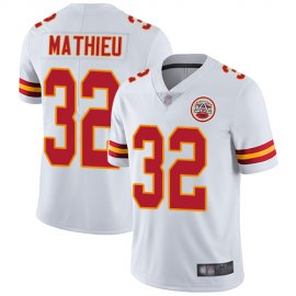 Nike Kansas City Chiefs #32 Tyrann Mathieu White Mens Stitched NFL Vapor Untouchable Limited Jersey