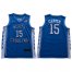 North Carolina #15 Vince Carter Blue Stitched College Jersey