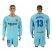 Barcelona #13 Cillesse Away Long Sleeves Soccer Club Jersey