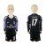Real Madrid #17 Lucas V. Sec Away Long Sleeves Kid Soccer Club Jersey