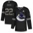 Adidas Vancouver Canucks #22 Daniel Sedin Black Authentic Classic Stitched NHL Jersey