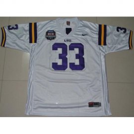 LSU Tigers 33 Odell Beckham White 2012 BCS Patch College Football Jersey