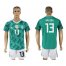 Germany #13 Ballack Away Soccer Country Jersey