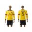 Colombia #5 Carbonero Home Long Sleeves Soccer Country Jersey