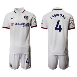 Chelsea #4 Fabregas Away Soccer Club Jersey