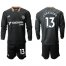 Chelsea #13 Caballero Third Long Sleeves Soccer Club Jersey