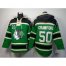 Chicago Blackhawks #50 Corey Crawford Green St. Patricks Day McNary Lace Hoodie Stitched NHL Jersey