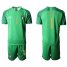 Italy #1 Buffon Green Goalkeeper Soccer Country Jersey