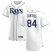Tampa Bay Rays #84 John Curtiss Mens Nike White Home 2020 Authentic Player MLB Jersey