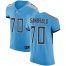Nike Tennessee Titans #70 Ty Sambrailo Light Blue Alternate Mens Stitched NFL New Elite Jersey
