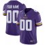 Nike Minnesota Vikings Customized Purple Team Color Stitched Vapor Untouchable Limited Youth NFL Jersey