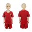 Roma Blank Home Kid Soccer Club Jersey