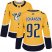 Adidas Nashville Predators #92 Ryan Johansen Yellow Home Authentic Womens Stitched NHL Jersey