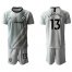 Chelsea #13 Caballero Grey Goalkeeper Soccer Club Jersey