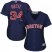 Boston Red Sox #34 David Ortiz Navy Blue Alternate 2018 World Series Champions Womens Stitched MLB Jersey