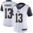 Nike Los Angeles Rams #13 Kurt Warner White Womens Stitched NFL Vapor Untouchable Limited Jersey