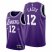 Los Angeles Los Angeles Lakers #12 Devontae Cacok Mens 2021-22 City Edition Purple NBA Jersey Mens
