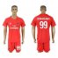 AC Milan #99 Donnarumma Red Goalkeeper Soccer Club Jersey