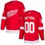 Mens Adidas Red Wings Personalized Authentic Red Home NHL Jersey