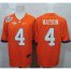 Clemson Tigers #4 Deshaun Watson Orange 1975-1978 Fuller Stitched NCAA Jersey