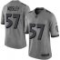 Nike Baltimore Ravens #57 C.J. Mosley Gray Mens Stitched NFL Limited Gridiron Gray Jersey