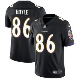 Nike Baltimore Ravens #86 Nick Boyle Black Alternate Mens Stitched NFL Vapor Untouchable Limited Jersey