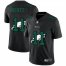 Philadelphia Eagles #11 Carson Wentz Mens Nike Team Logo Dual Overlap Limited NFL Jersey Black