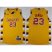 Youth Cleveland Cavaliers #23 LeBron James Yellow Throwback Stitched NBA Jersey