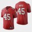 Tampa Bay Buccaneers #45 Devin White Red Mens Nike 2020 Vapor Limited NFL Jersey